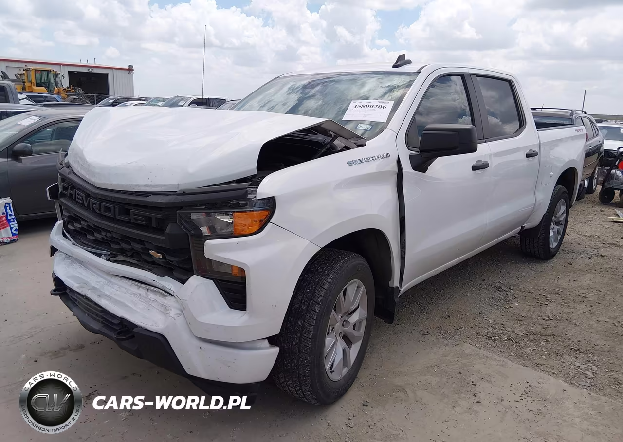 2023 Chevrolet Silverado 1500 4Wd Short Bed Custom VIN:3GCPDBEK8PG342908 - 2