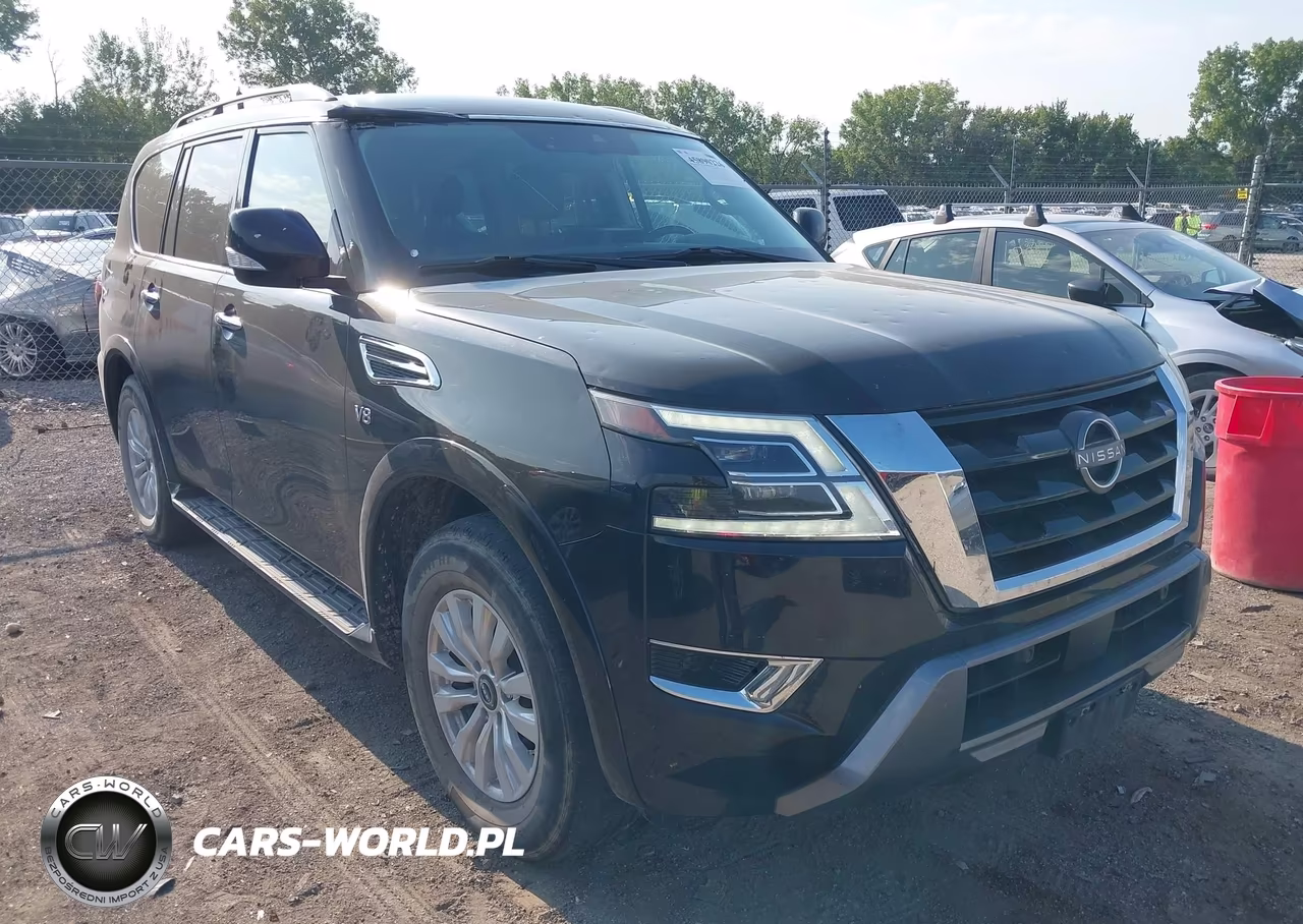 2022 Nissan Armada Sv 4Wd VIN:JN8AY2AD9N9675587 - 1
