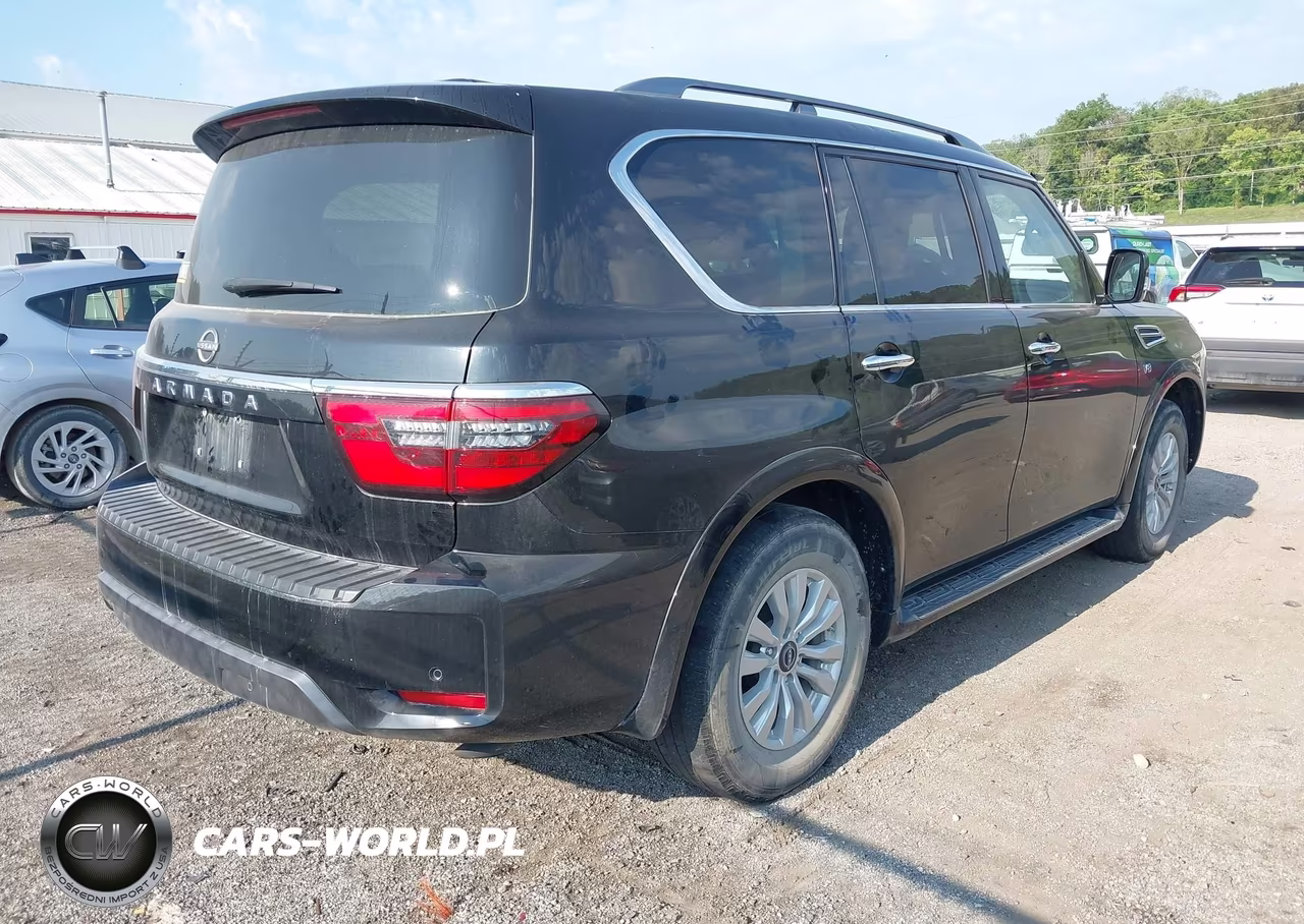 2022 Nissan Armada Sv 4Wd VIN:JN8AY2AD9N9675587 - 4