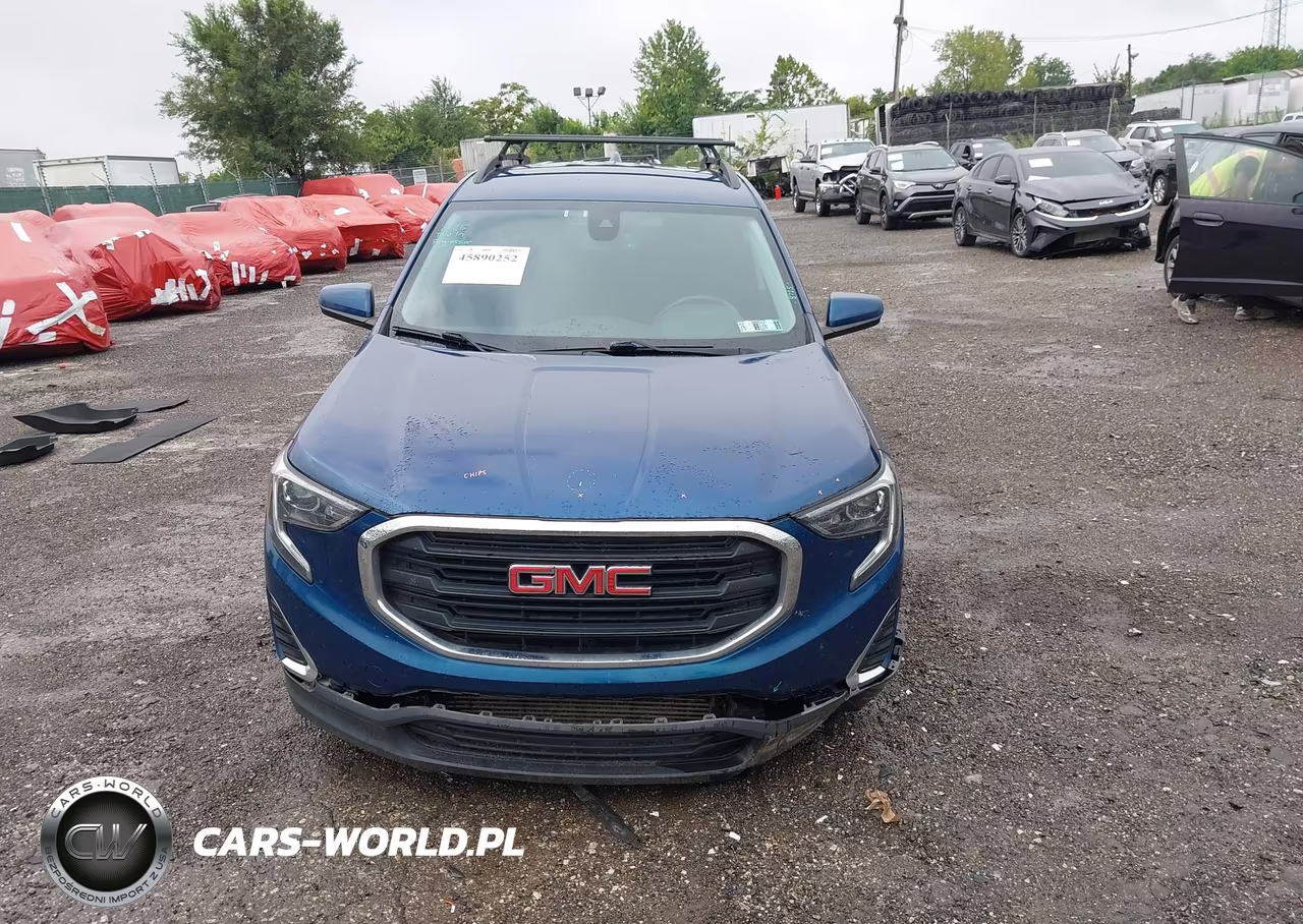 2020 GMC Terrain Fwd Sle VIN:3GKALMEV0LL103860 - 12