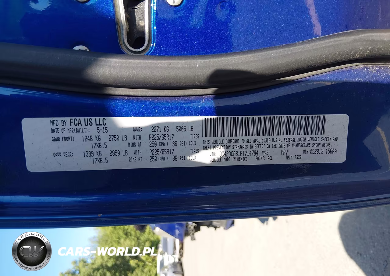 2015 Dodge Journey American Value Pkg VIN:3C4PDCAB1FT714784 - 9