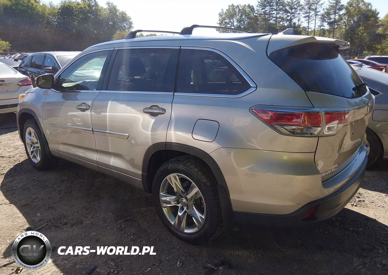 2015 Toyota Highlander Limited Platinum V6 VIN:5TDDKRFH6FS214526 - 3