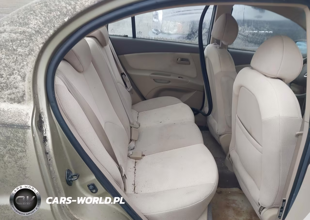 2007 Kia Rio Lx VIN:KNADE123376190512 - 8