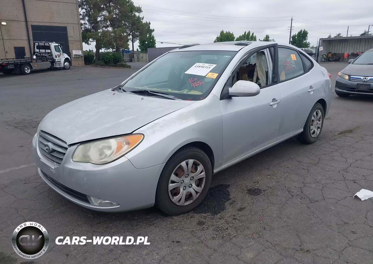 2009 Hyundai Elantra Gls VIN:KMHDU46D89U697202 - 2