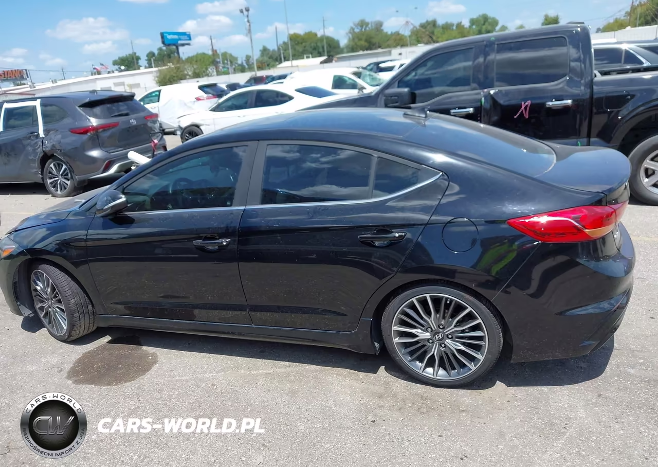 2018 Hyundai Elantra Sport VIN:KMHD04LB2JU510085 - 14