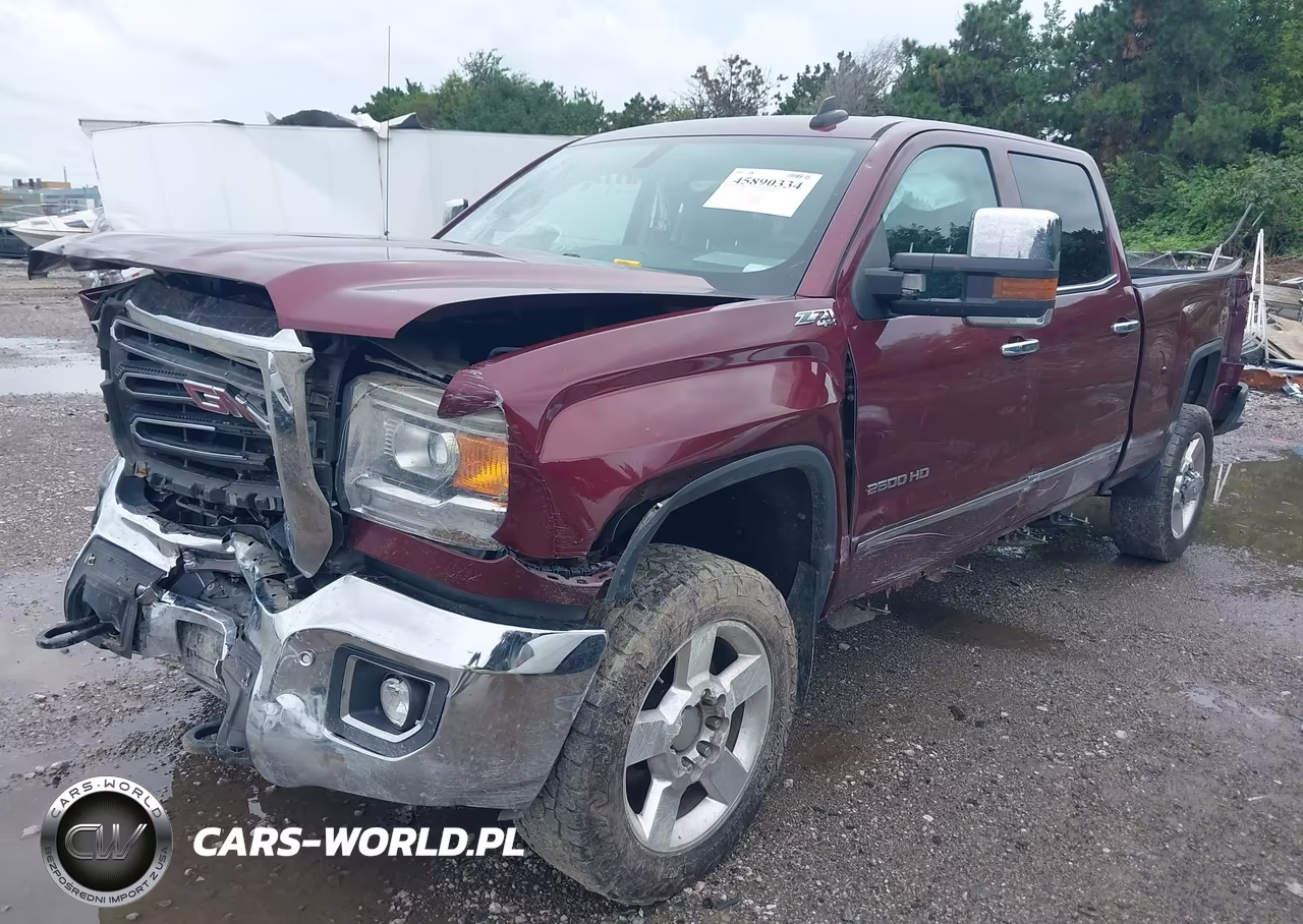 2016 GMC Sierra 2500Hd Slt VIN:1GT12TEG3GF215689 - 2