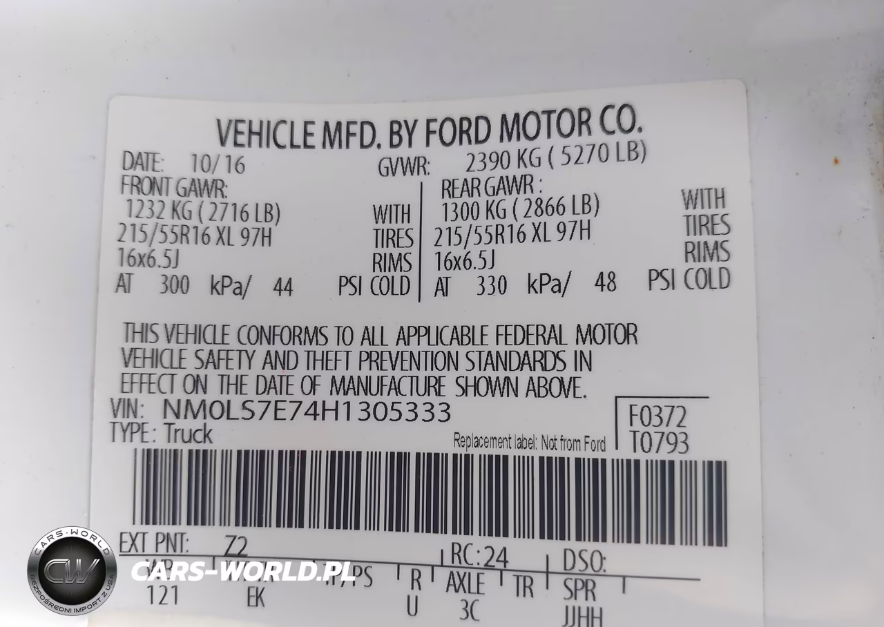 2017 Ford Transit Connect Xl VIN:NM0LS7E74H1305333 - 9