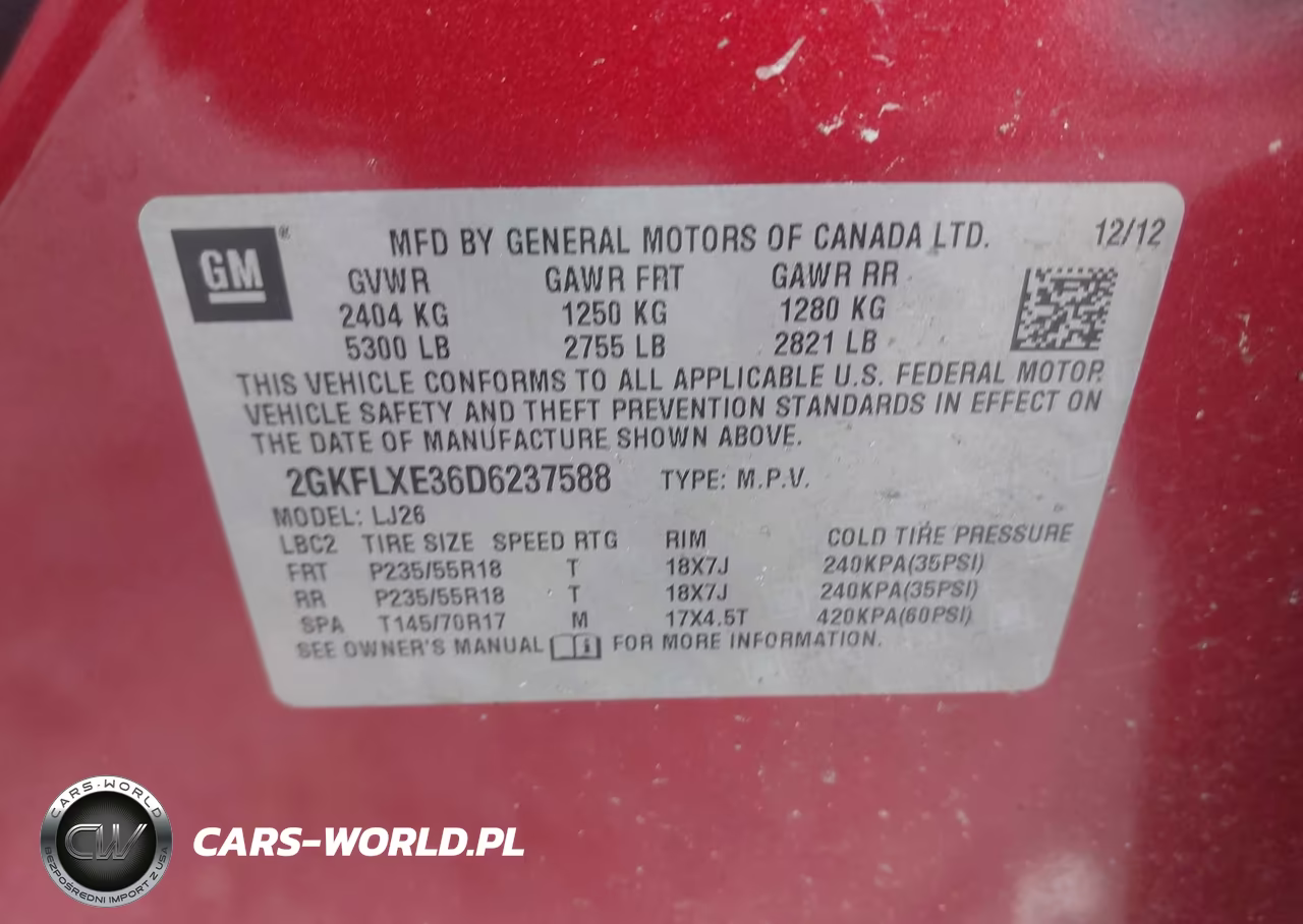 2013 GMC Terrain Slt-2 VIN:2GKFLXE36D6237588 - 9