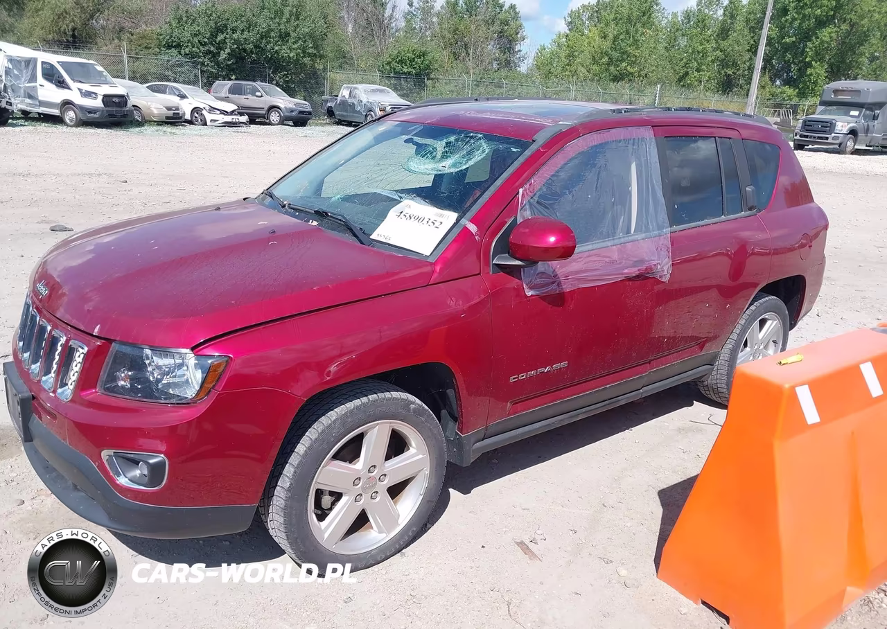 2014 Jeep Compass High Altitude VIN:1C4NJCEA6ED681822 - 2