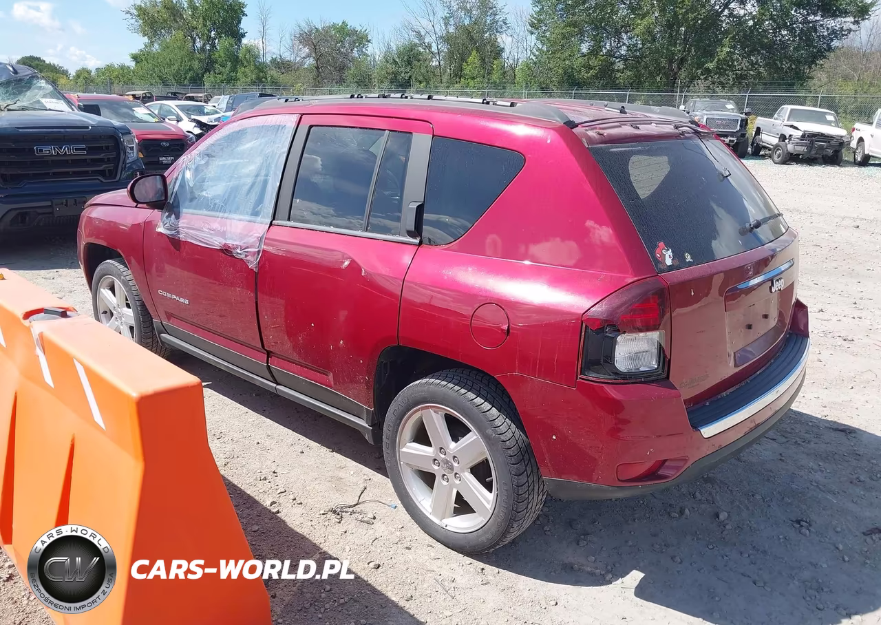 2014 Jeep Compass High Altitude VIN:1C4NJCEA6ED681822 - 3