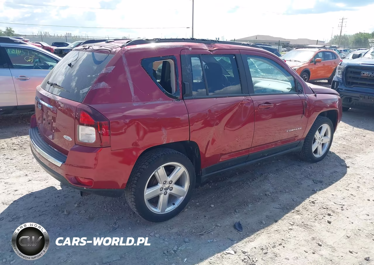 2014 Jeep Compass High Altitude VIN:1C4NJCEA6ED681822 - 4