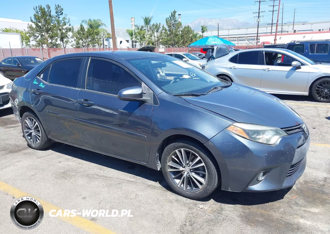2016 Toyota Corolla Le Plus