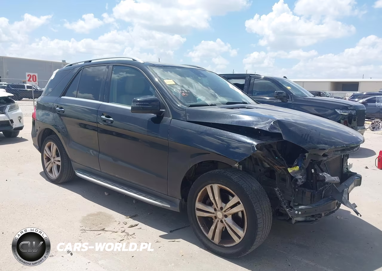 2015 Mercedes-Benz Ml 350 VIN:4JGDA5JB8FA581676 - 1