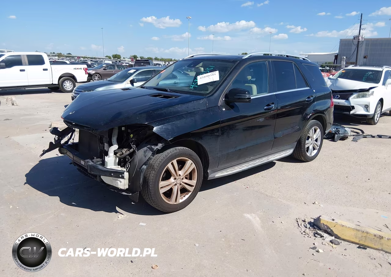 2015 Mercedes-Benz Ml 350 VIN:4JGDA5JB8FA581676 - 2