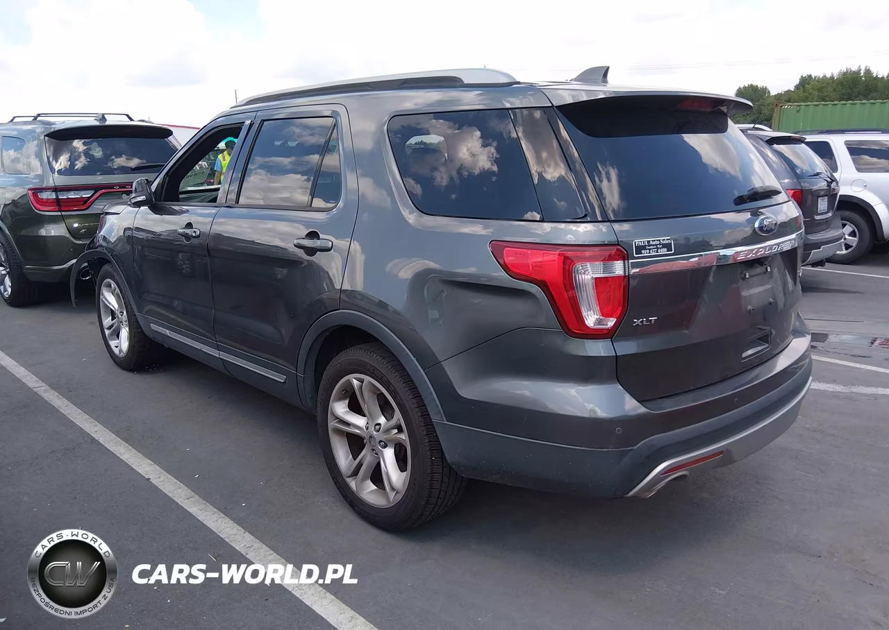 2016 Ford Explorer Xlt VIN:1FM5K7D87GGD09535 - 3