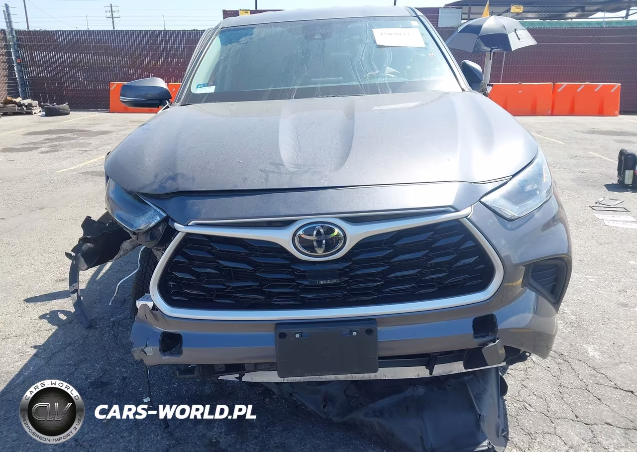 2022 Toyota Highlander L VIN:5TDCZRBH6NS230088 - 12