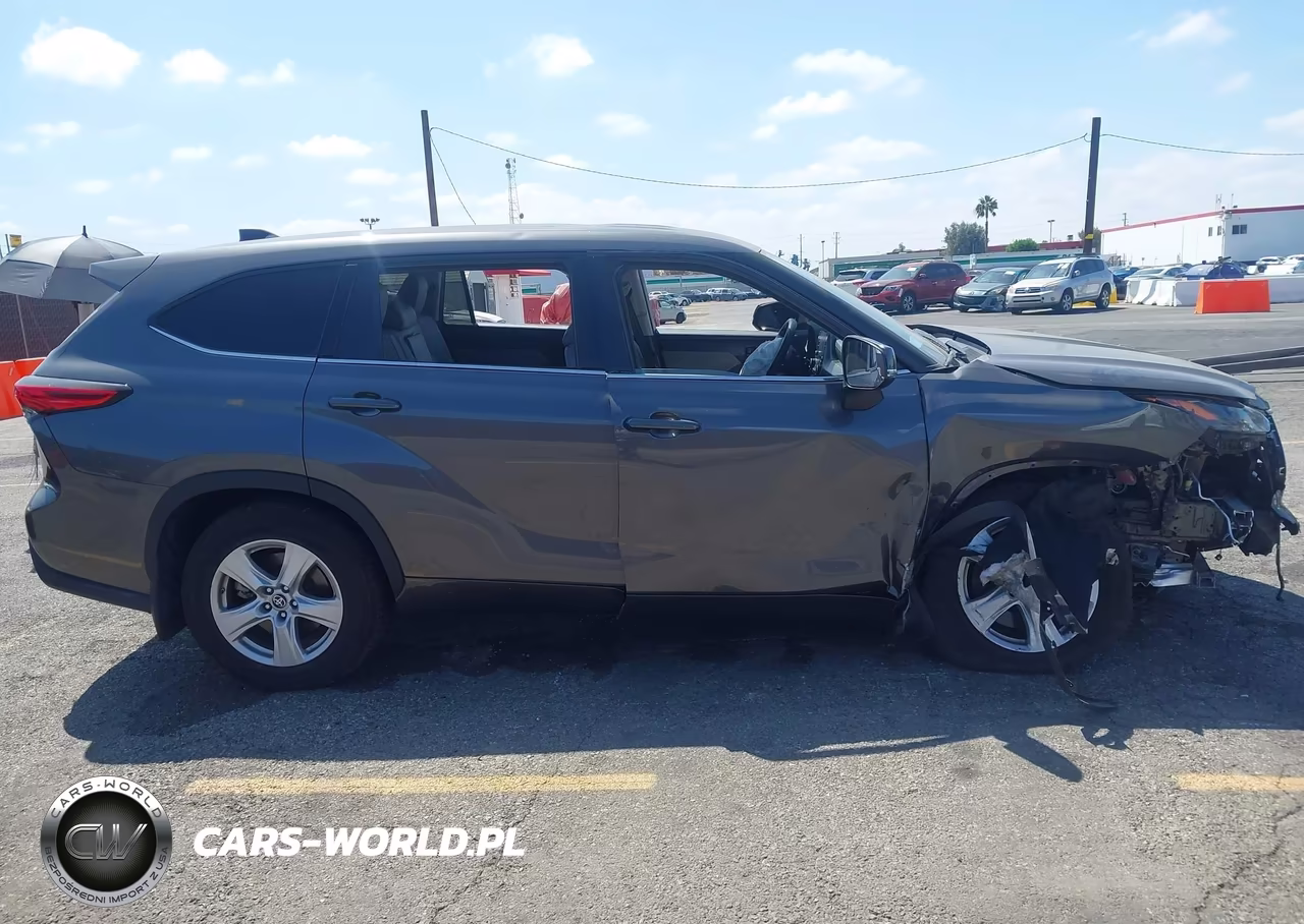 2022 Toyota Highlander L VIN:5TDCZRBH6NS230088 - 13