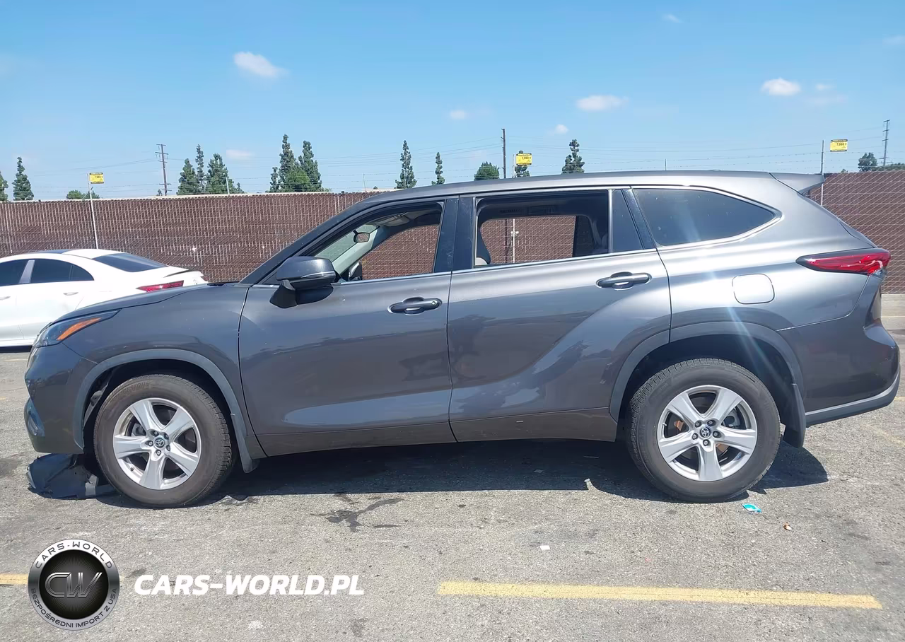 2022 Toyota Highlander L VIN:5TDCZRBH6NS230088 - 14