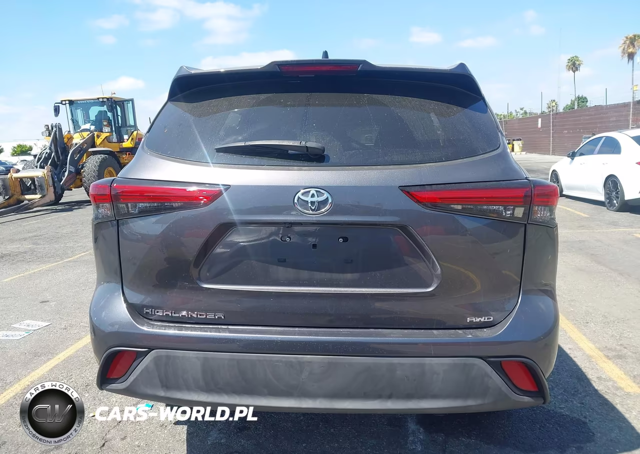 2022 Toyota Highlander L VIN:5TDCZRBH6NS230088 - 16