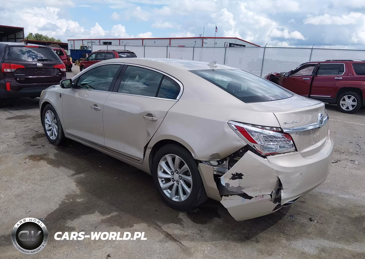 2014 Buick Lacrosse Leather Group VIN:1G4GB5G35EF102593 - 3