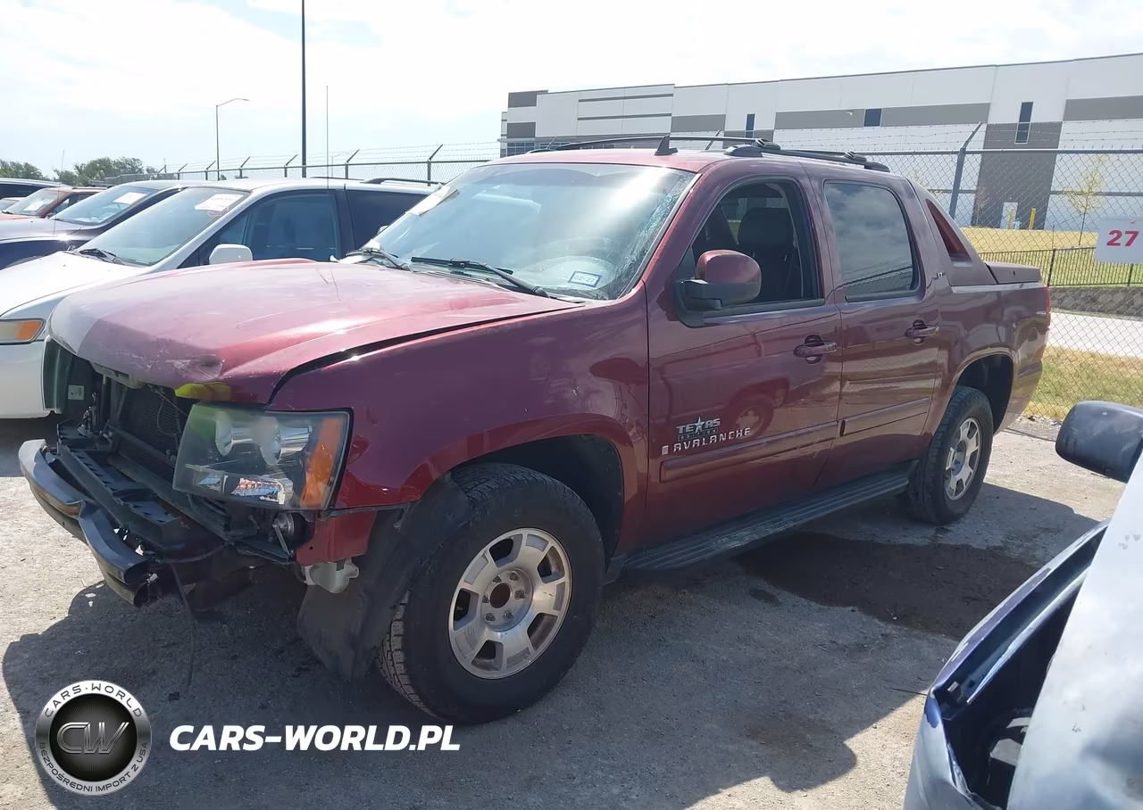 2008 Chevrolet Avalanche 1500 Lt VIN:3GNEC12048G135870 - 2