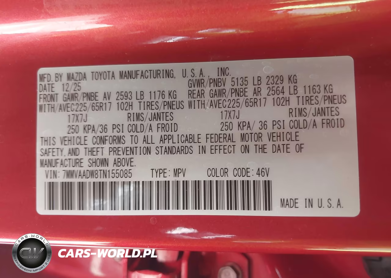 2026 Mazda Cx-50 Hybrid Premium VIN:7MMVAADW8TN155085 - 9