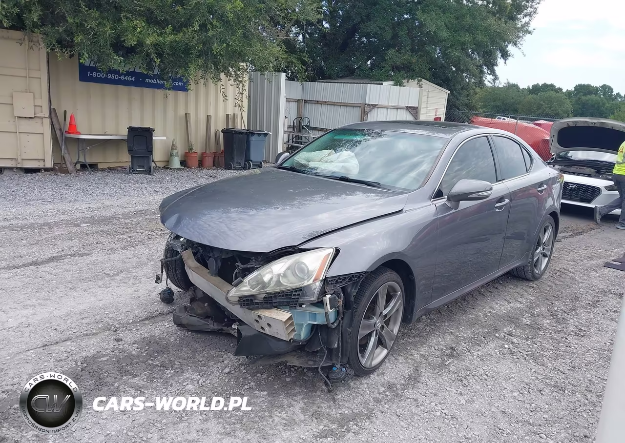 2012 Lexus Is 250 VIN:JTHBF5C29C5157579 - 2