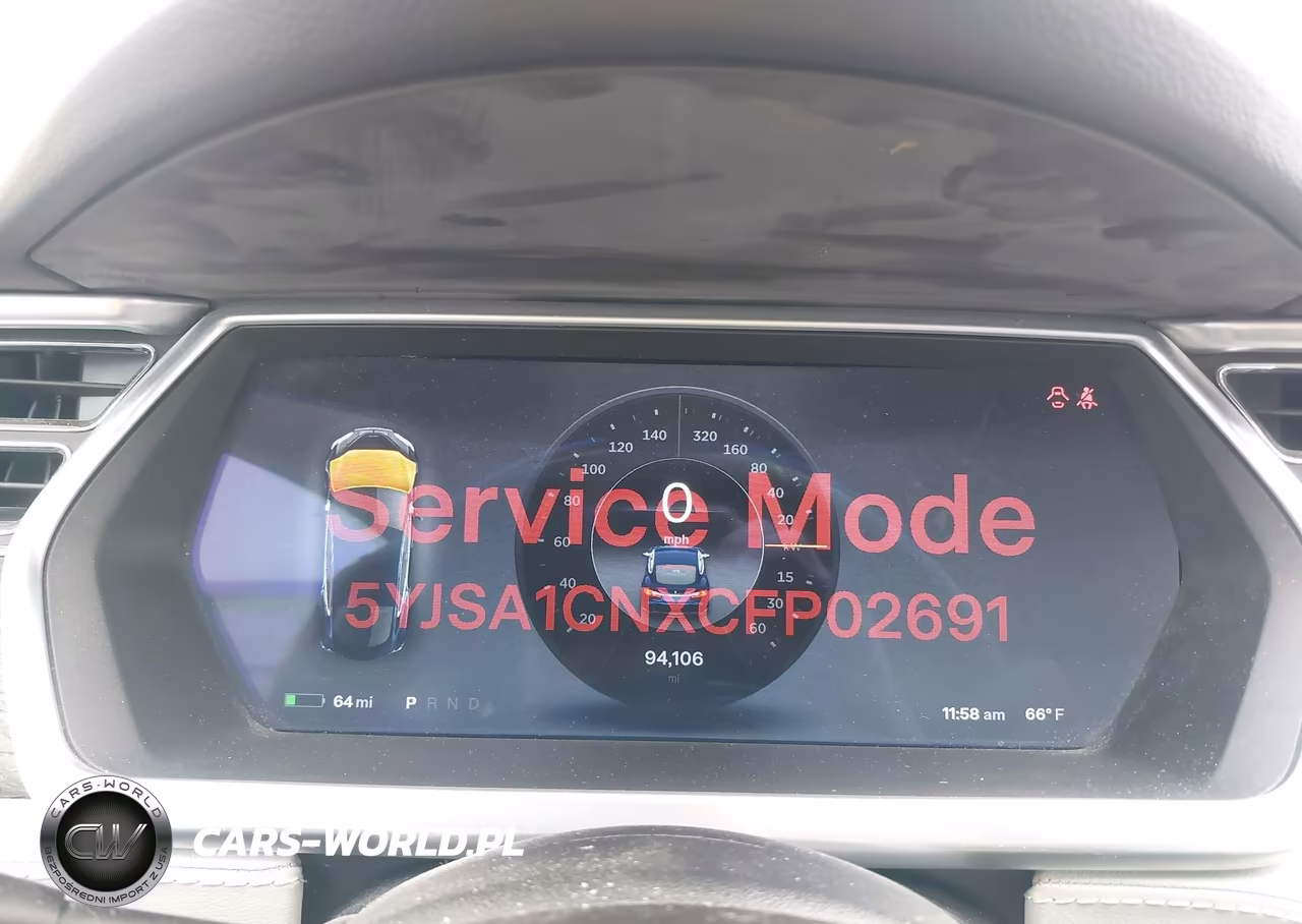 2012 Tesla Model S Signature VIN:5YJSA1CNXCFP02691 - 7