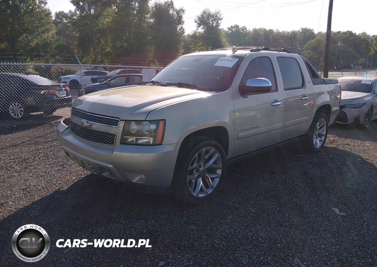 2008 Chevrolet Avalanche 1500 Ltz VIN:3GNFK12378G186877 - 2
