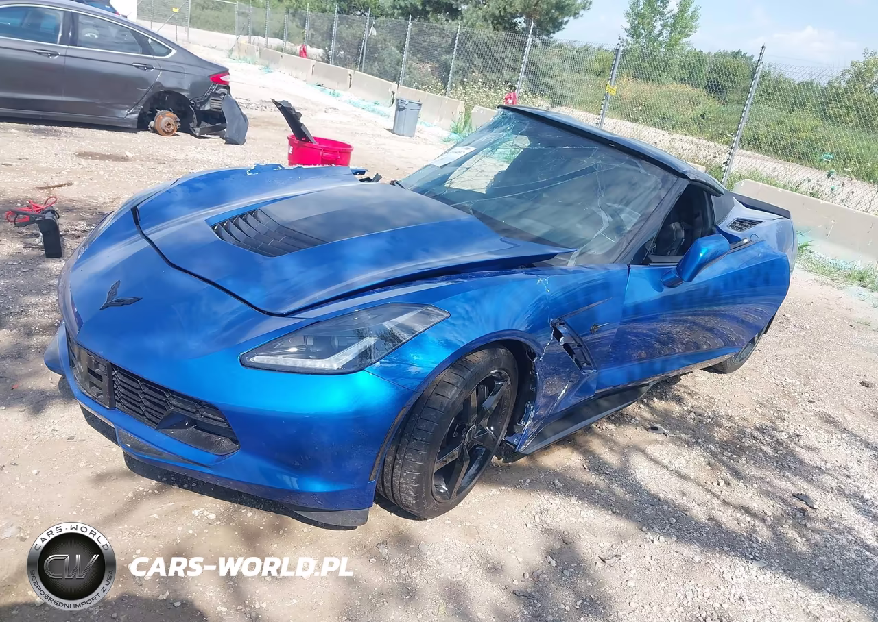 2014 Chevrolet Corvette Stingray VIN:1G1YC2D75E5110526 - 2