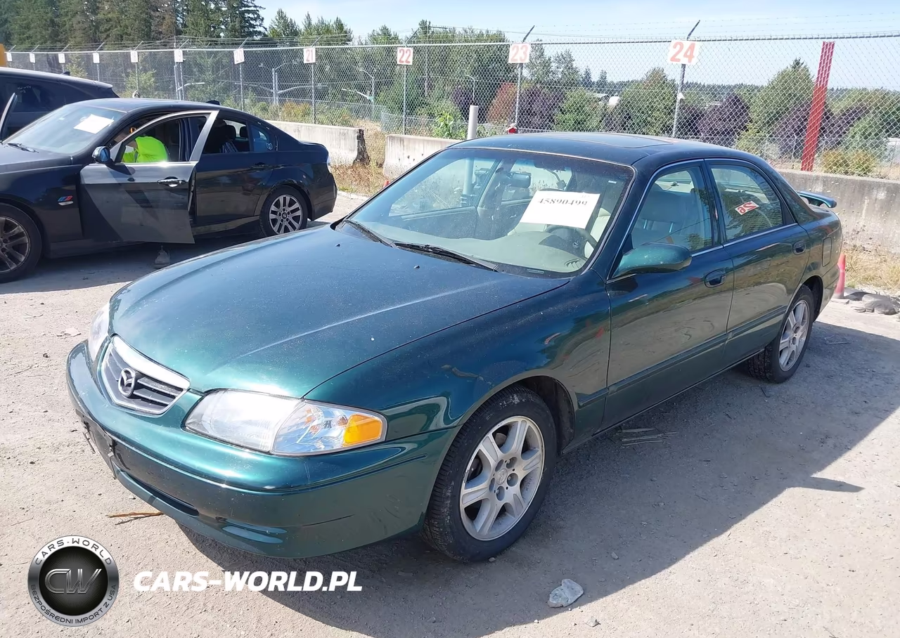 2000 Mazda 626 Es V6-Lx V6 VIN:1YVGF22F2Y5120286 - 2