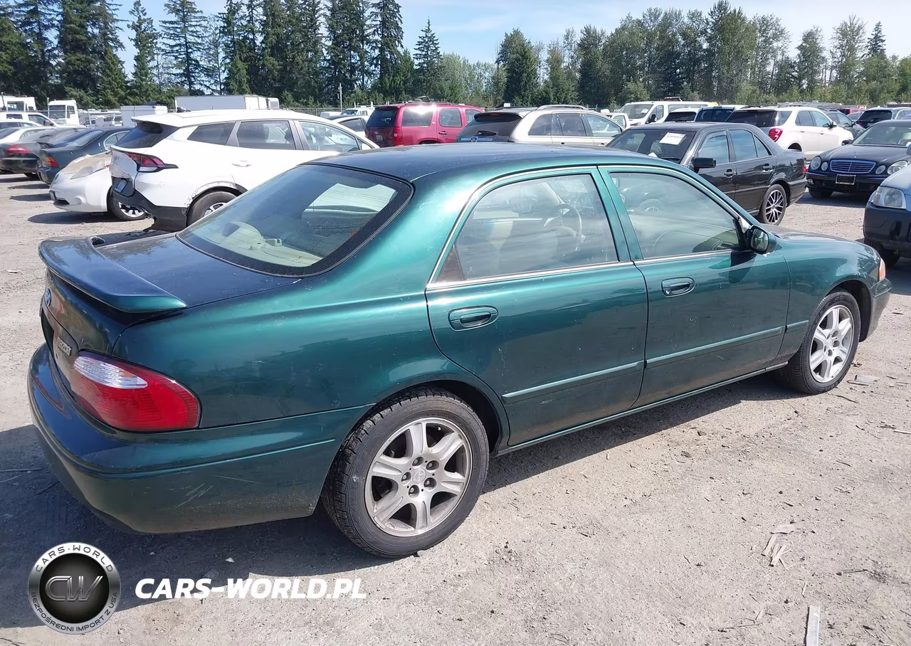 2000 Mazda 626 Es V6-Lx V6 VIN:1YVGF22F2Y5120286 - 4
