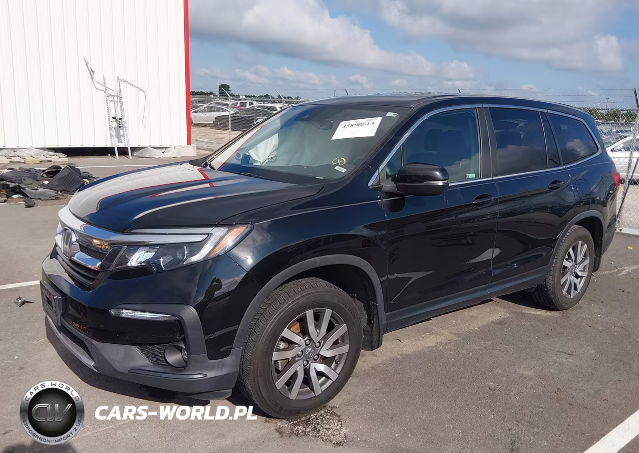 2019 Honda Pilot Ex-L VIN:5FNYF6H58KB066322 - 2