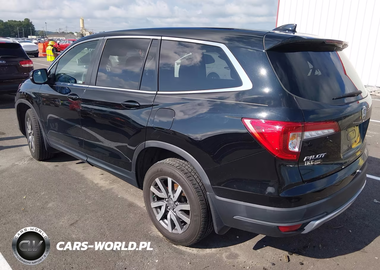 2019 Honda Pilot Ex-L VIN:5FNYF6H58KB066322 - 3