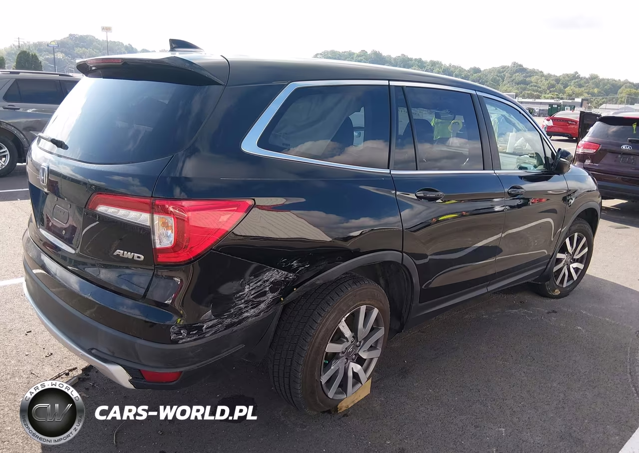 2019 Honda Pilot Ex-L VIN:5FNYF6H58KB066322 - 4