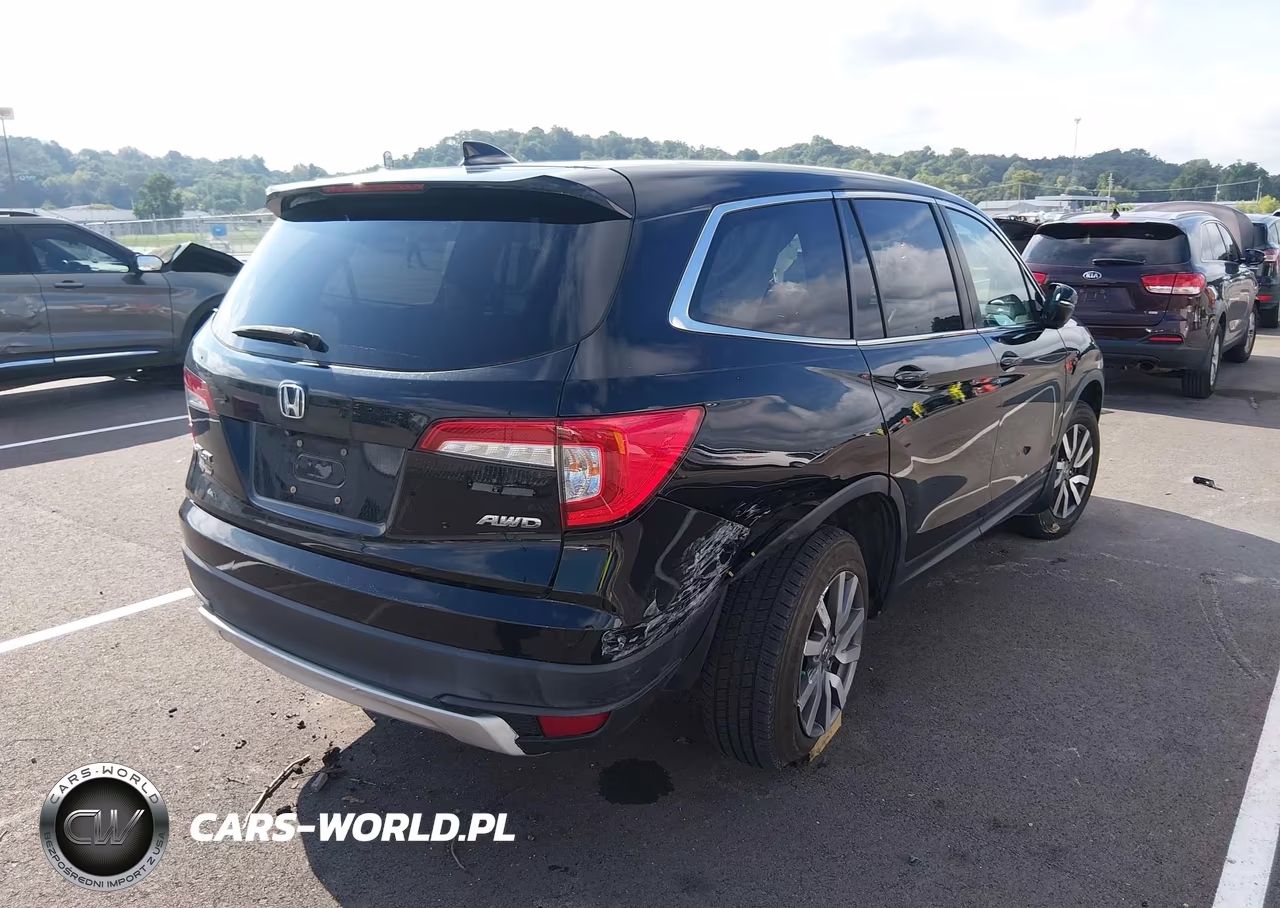 2019 Honda Pilot Ex-L VIN:5FNYF6H58KB066322 - 6