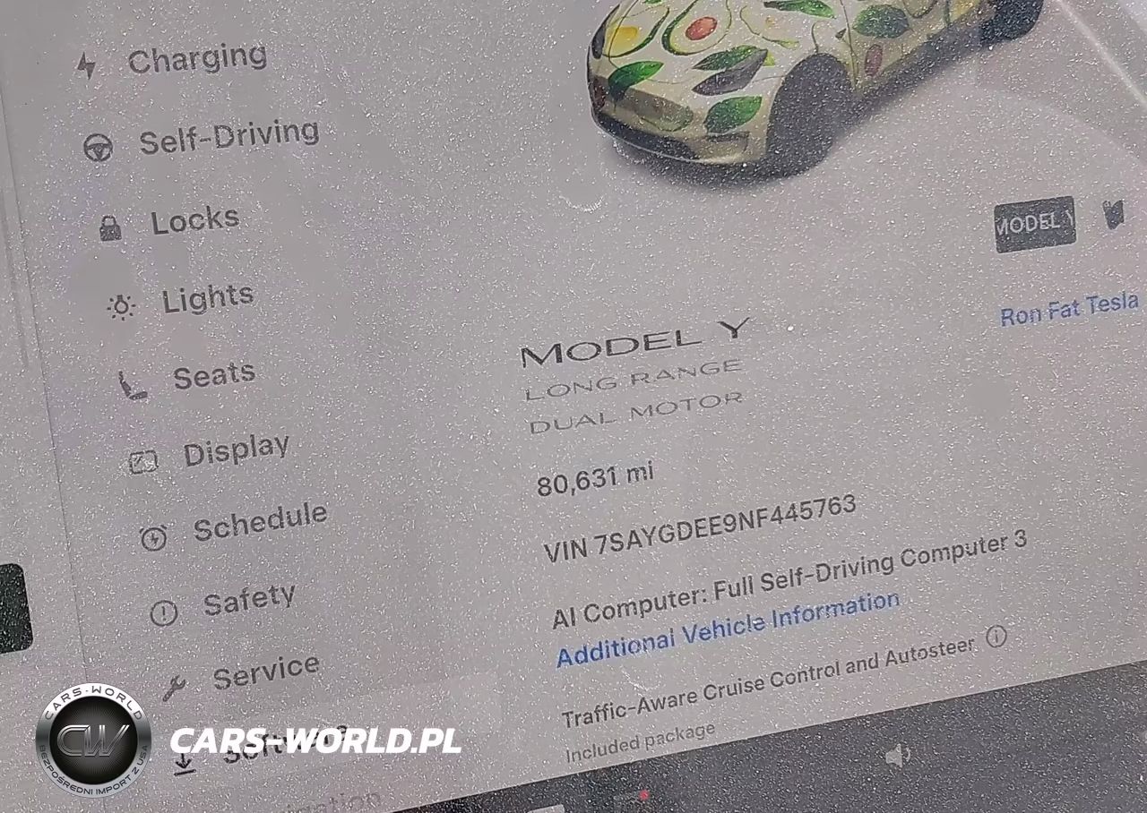 2022 Tesla Model Y Long Range Dual Motor All-Wheel Drive VIN:7SAYGDEE9NF445763 - 15