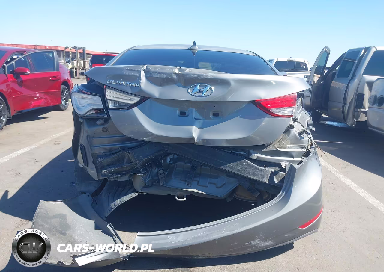 2014 Hyundai Elantra Se VIN:5NPDH4AE7EH449472 - 16