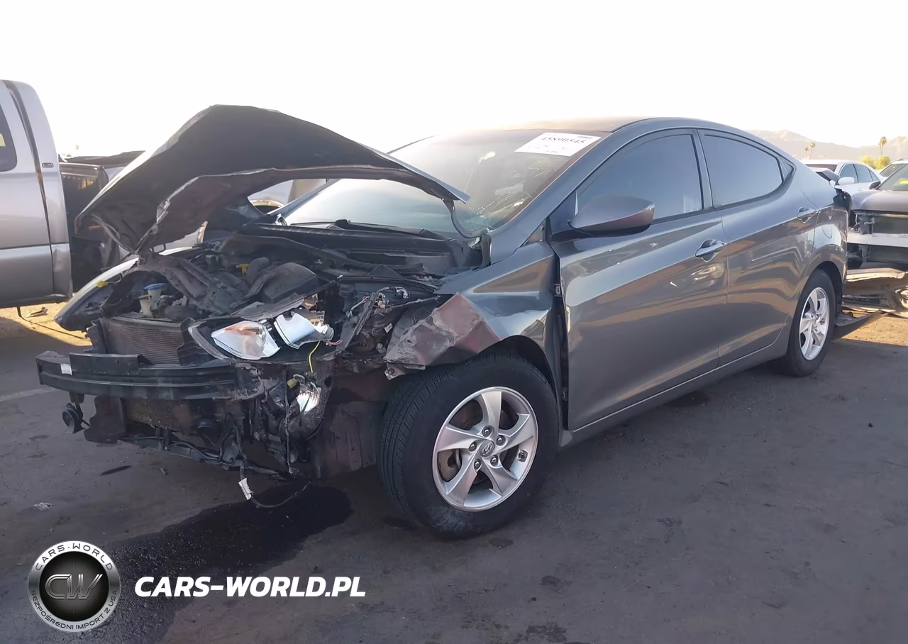 2014 Hyundai Elantra Se VIN:5NPDH4AE7EH449472 - 2
