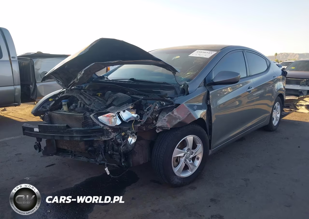 2014 Hyundai Elantra Se VIN:5NPDH4AE7EH449472 - 6