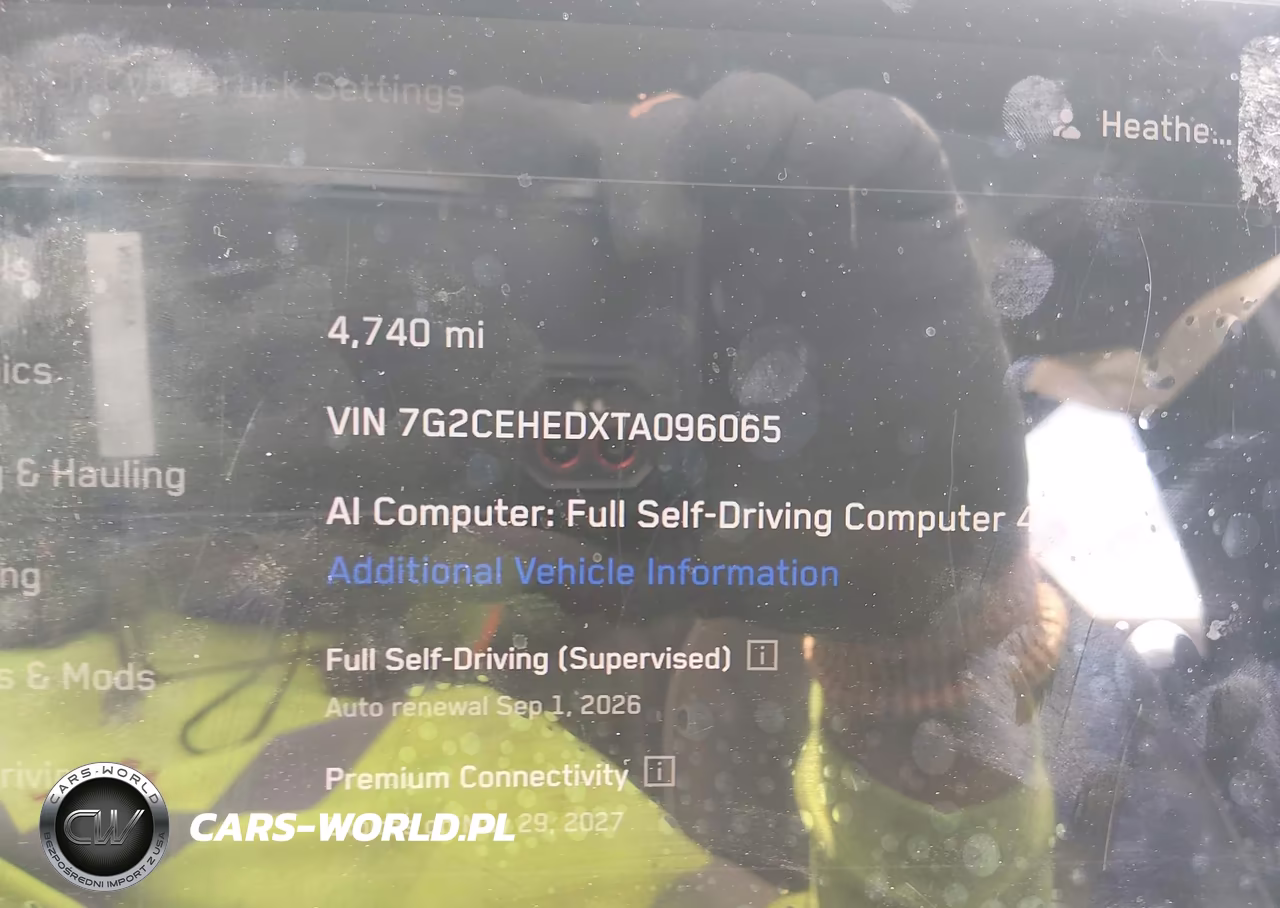 2026 Tesla Cybertruck Dual Motor All-Wheel Drive-Premium All-Wheel Drive VIN:7G2CEHEDXTA096065 - 7