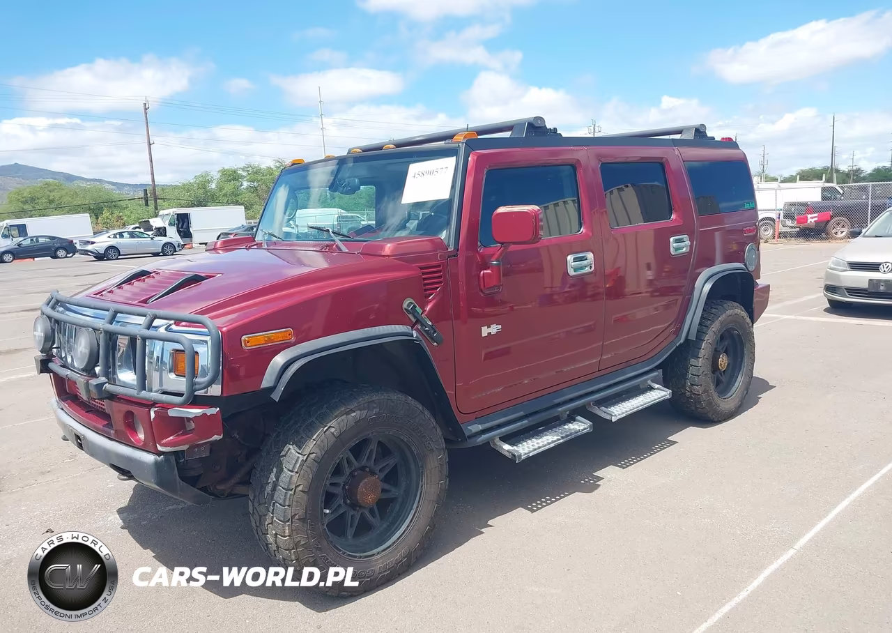 2003 Hummer H2 VIN:5GRGN23U03H111825 - 2