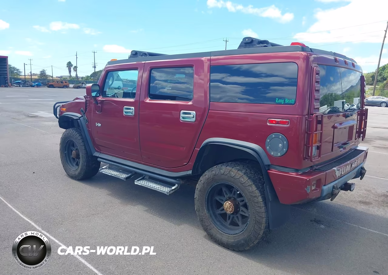 2003 Hummer H2 VIN:5GRGN23U03H111825 - 3