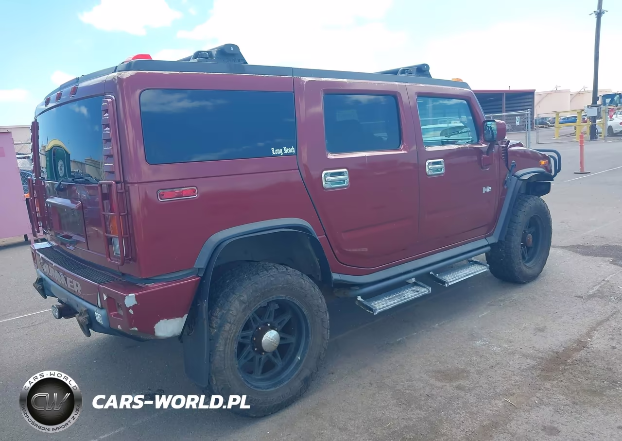 2003 Hummer H2 VIN:5GRGN23U03H111825 - 4