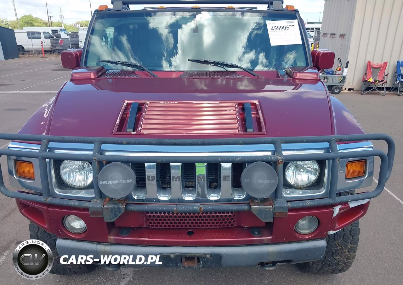 2003 Hummer H2 VIN:5GRGN23U03H111825 - 6