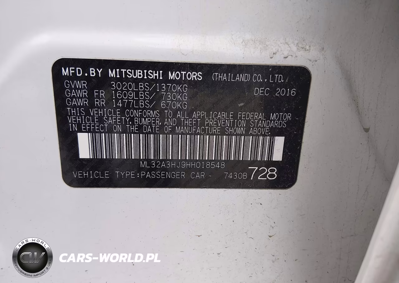 2017 Mitsubishi Mirage Es VIN:ML32A3HJ9HH018548 - 9