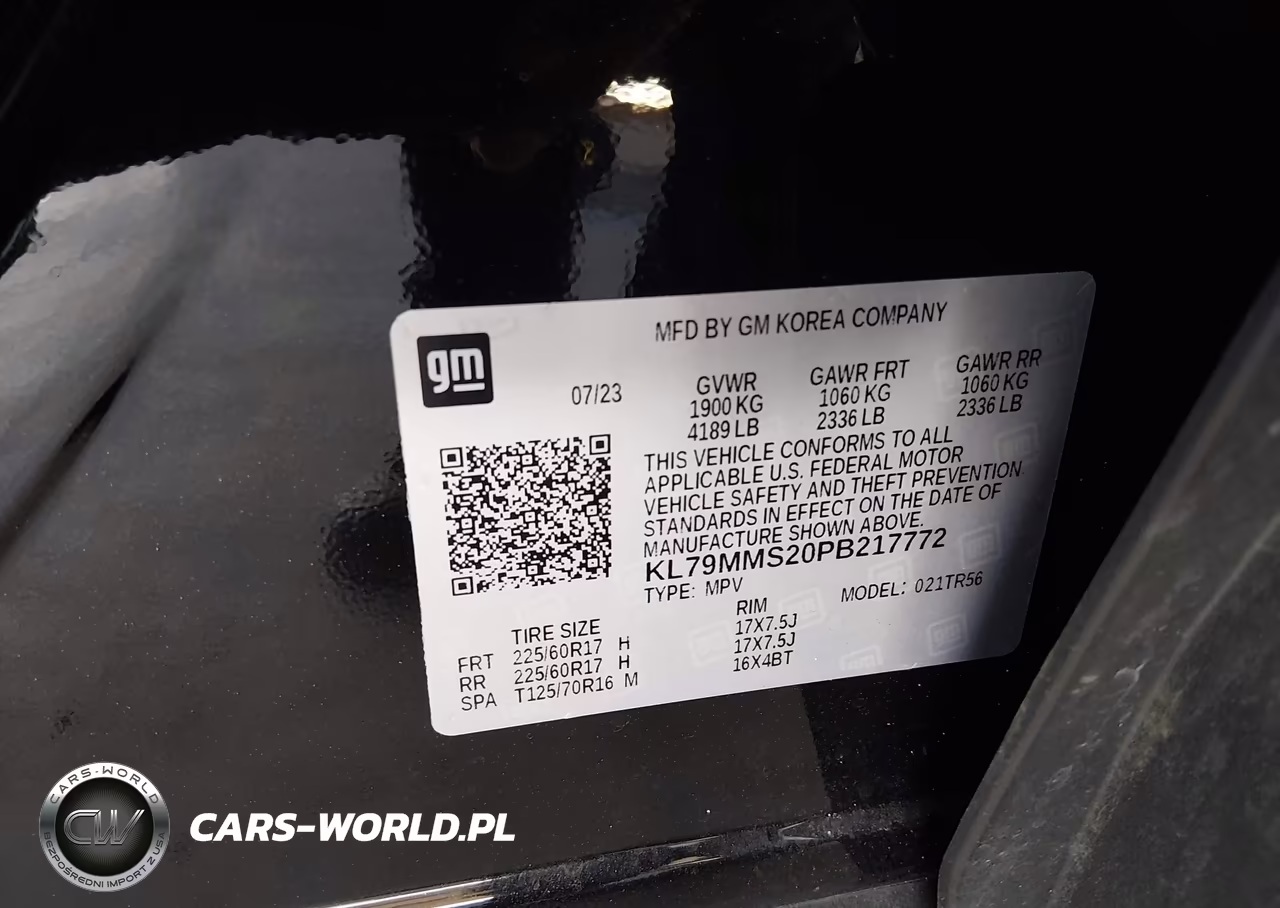 2023 Chevrolet Trailblazer Fwd Ls VIN:KL79MMS20PB217772 - 9