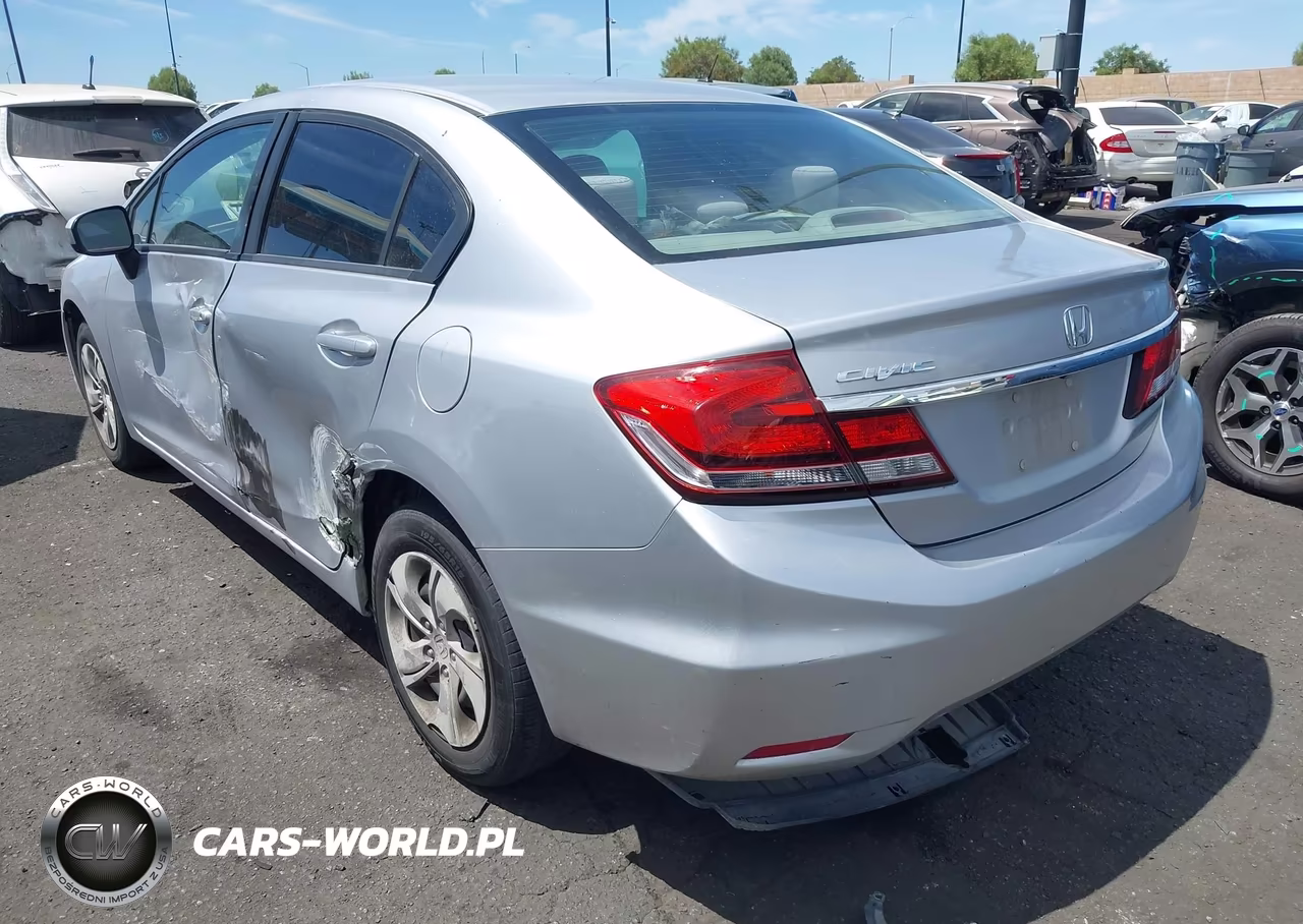 2015 Honda Civic Lx VIN:19XFB2F5XFE247819 - 3