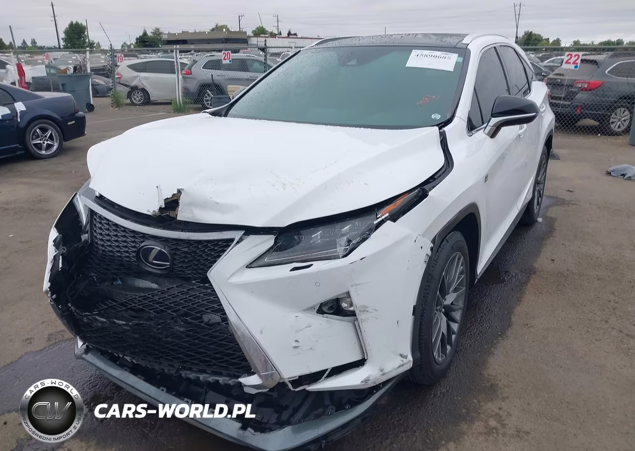 2019 Lexus Rx 450H F Sport VIN:2T2BGMCA3KC030906 - 2