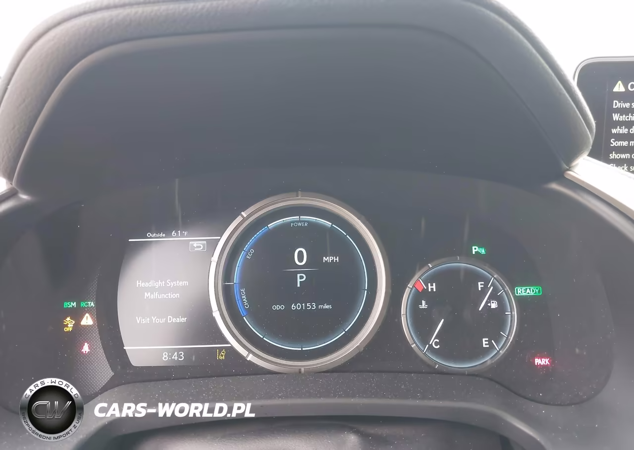 2019 Lexus Rx 450H F Sport VIN:2T2BGMCA3KC030906 - 7